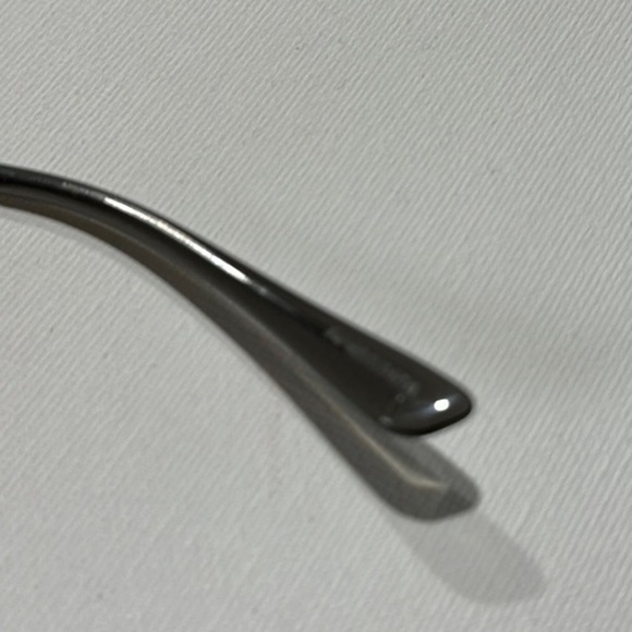 Prada PR51WS Pilot Sunglasses Prada Matte Black Grey Polarized Lens - Picture 9 of 17